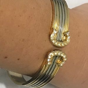 Double C Cuff Bracelet